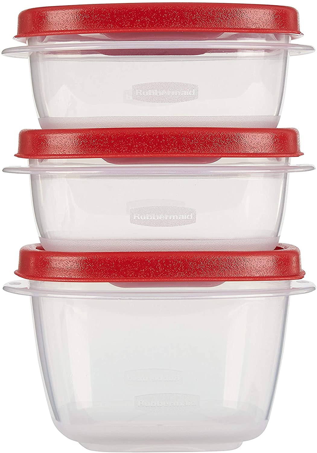 Rubbermaid Easy Find Lids Containers Value Pack, Set of 3