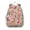 Dogs with Flowers, variant on Doberman Dog Pattern with Flowers Backpack for School,Cute School Bag,Schoolbag with Adjustable Shoulder Straps & Padded Back,15"x11.42"x5.5"