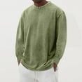 thumbnail image 1 of Ceisia Men's Oversize Vintage Washed Long-Sleeve T-Shirt | Relaxed Casual Top Gift, 1 of 7