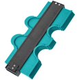 thumbnail image 1 of Plastic Contour Gauge, Profile Gauge Duplicator For Plastic Conduits, Abs Contour Gauge Duplicator, Winding Pipes, Circular Frames (green), 1 of 5