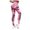 A-Red443, variant on SONXAHE Women's Tie Dye Textured Leggings High Rise Slim Cut Daily Gym Training Pants