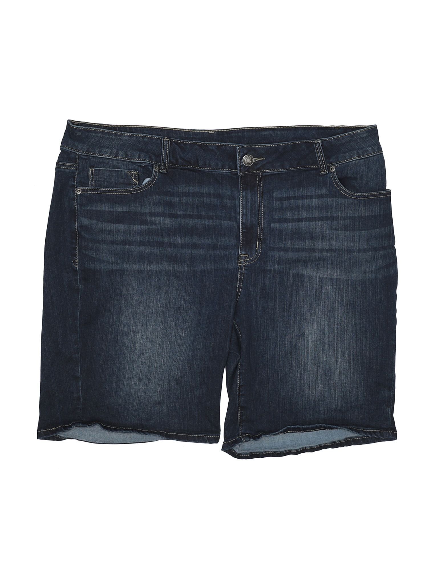 Plus Denim Shorts - Walmart 