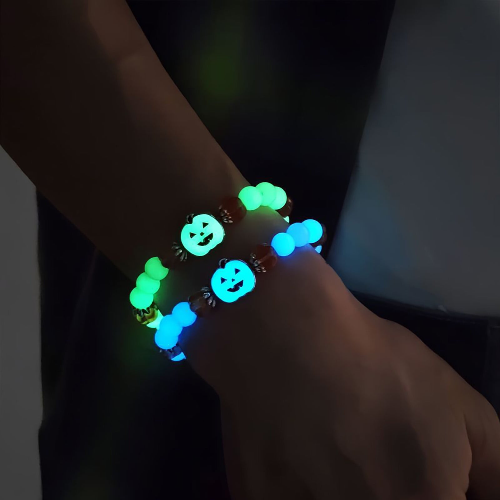 Perles D'Halloween, Perles D'Halloween Pour Bracelets, Kit De Fabrication De Collier De Fantôme, Araignée, Perles D'Halloween Pour La Fabrication De Bijoux, Kit De Fabrication De Bijoux