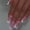 JP2868 [Glue model], variant on French white edge long wear nail fake nail glitter flower manicure European and American cross-border nail patch nail wholesale