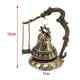 thumbnail image 4 of Campana Fengshui de Buda y Dragón del Tíbet para decoración de escritorio, bendición Pavo real, 4 of 5