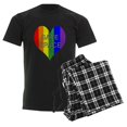 thumbnail image 6 of CafePress - Safe Space Middle Men's Dark Pajamas - Men's Dark Loose Fit Cotton Pajama Set, 6 of 7