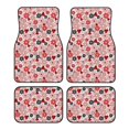 thumbnail image 1 of Disketp Coccinelles Mignonnes Rouges pour Tapis de Voiture en Velours Cristal Ensemble de Quatre Pièces, Protection Automobile Toutes Saisons, Véhicules, Voitures, Camions et SUV, Design Antidérapant, 1 of 7