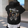 thumbnail image 2 of TSHXS Mens Hoodie Men'S Sweatshirts Men'S Gym Workout Active Long Sleeve Pullover Lightweight Hoodie Casual Hooded Sweatshirts Black XXL, 2 of 6