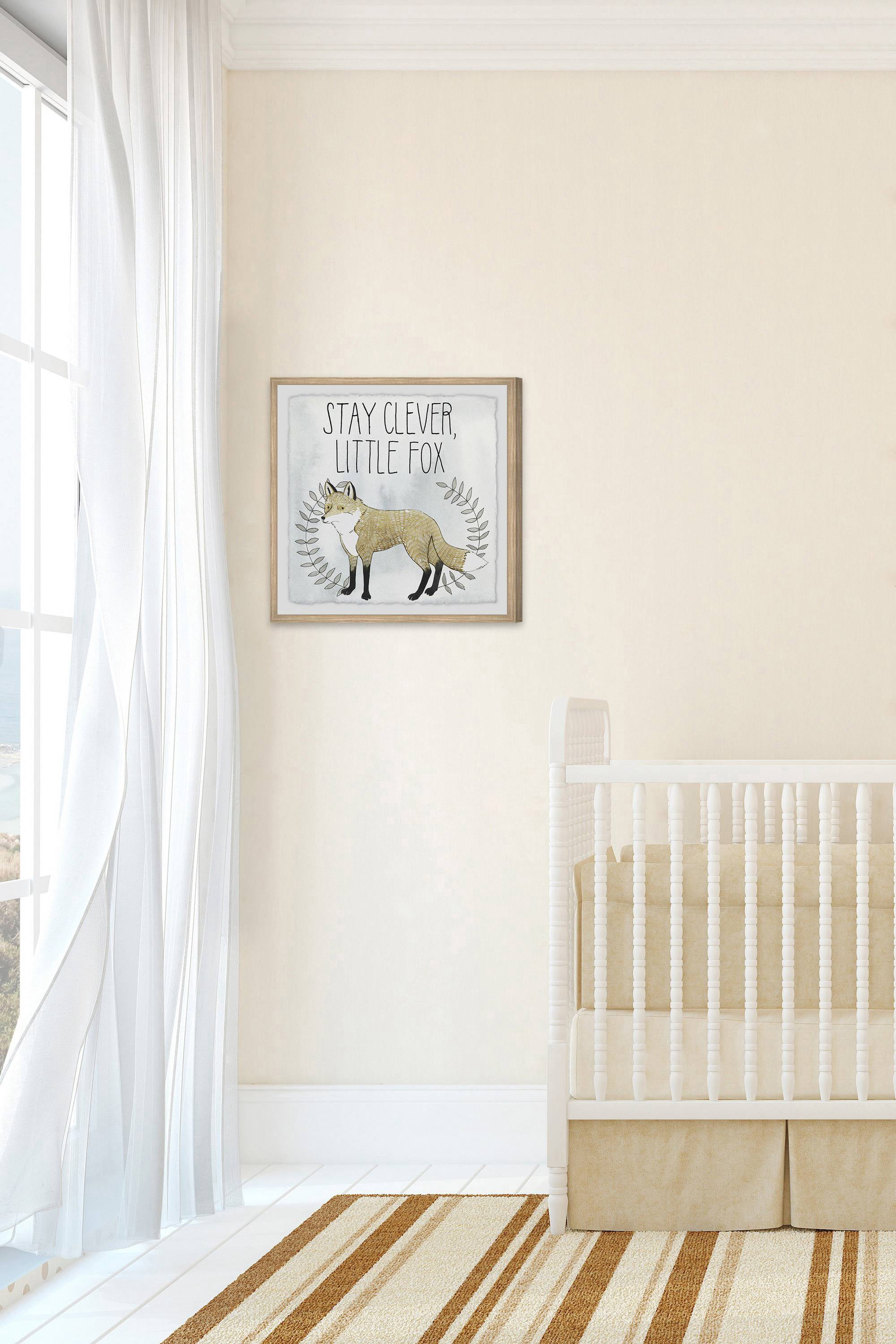 Marmont Hill Forest Friends Ii Framed Wall Art, 12.00" x 1.50"