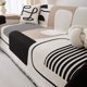 thumbnail image 1 of Granjero Gordo Funda de sofá de terciopelo color caqui con cuerda para sala de estar, funda de toalla para sofá, funda protectora para sofá, 70,87 x 102,36 pulgadas, 1 of 5