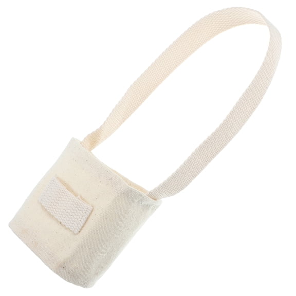 LOLIPPYY Canvas Coffee Sleeve With Handle, Protective Reusable Cup Holder for Daily Use, 1 Pack
