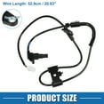 thumbnail image 4 of Unique Bargains Rear Right ABS Wheel Speed Sensor No.956802C800 with Wire ABS Sensor for Hyundai Tiburon GS 2005-2008, 4 of 7