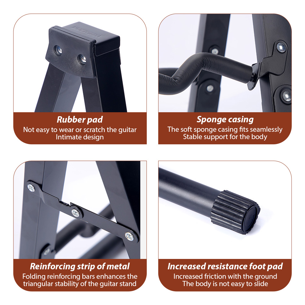 Bracket,Stand A-shaped Stand And Pipa Universal Portable Stands Floor Soft Portable Stands A-shaped Stand Rubber Stands Floor And Pipa Universal Metal Stand Rubber Pad Rubber Pad Soft Buzhi