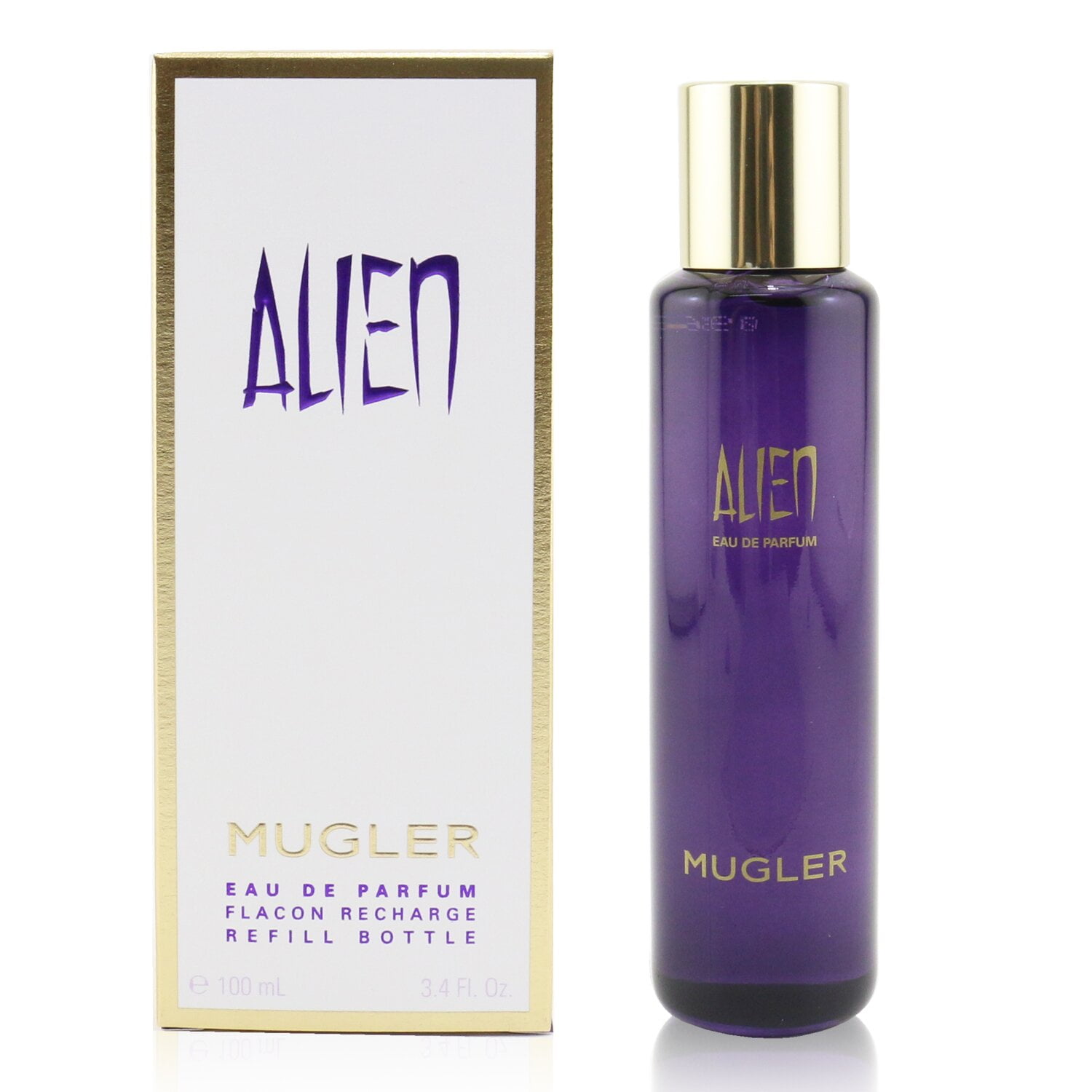 Alien Eau De Parfum Refill By Thierry Mugler - 3.4 oz Alien Eau De Parfum Refill By Thierry Mugler - 3.4 oz