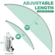 thumbnail image 3 of Barra para cortina de ducha PrettyHome, ajustable, curva, 96 — 183 cm, 3 of 7