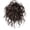 Brownish-black, variant on Vbsqjc Dark Brown Messy Bun Scrunchie Hair Piece 10cm for Women 1Pc