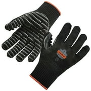 Ergodyne ProFlex 9003 Certified Lightweight Anti-Vibration Gloves, Large, Black (1 Pair)