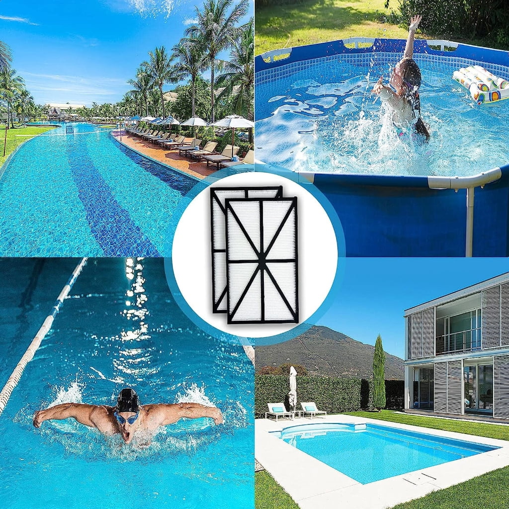 YIEMEEN Replacement Robotic Pool Cleaner Filter Cartridges Panels for RC9990GR RC36000QC RC9950 RC9952 RC9742 RC4702 W3RC9740Cub