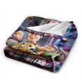 thumbnail image 4 of Manta de franela de dibujos animados de Toy Story, manta de felpa suave y acogedora para todas las estaciones para niños y niñas, manta cálida y liviana para sofá cama o viaje, 4 of 7