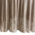 thumbnail image 5 of YOUR CHAIR COVERS - 120 Inch Round Crushed Velvet Tablecloth for Weddings, Quinceanera, Events or Baby Shower - Champagne, 5 of 5
