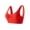 Orange, variant on Maplenight Sports Bras for Women Racerback Running Seamless Bra Workout Crop Tank Tops Longline Sports Bra Push up