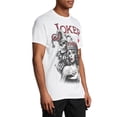 thumbnail image 3 of Skeleton Joker & Queen Men's T-Shirt (Small), 3 of 4