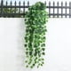 thumbnail image 4 of Artificial Hanging Plants for Wall Decor with Lifelike Silk Leaves, Indoor Outdoor Fake Begonia Ivy Greenery for Home Office Wedding Balcony Decoration, 37 Inch Long, Easy to Install, 4 of 7