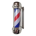 thumbnail image 1 of Poste De Peluquero Resistente Al Agua, Luz LED Giratoria, Letrero De Tienda De Peluquería Para Interiores SM SunniMix Luz de poste de barbero, 1 of 8