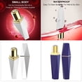 thumbnail image 3 of Body Hair Remover Painless Lipstick Shape Electric Bikini Trimmer Leg Hair Razor, 3 of 10
