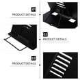 thumbnail image 3 of OULII Student Reading Stand Desktop Book Holder for Reading Use Black Iron Adjustable Design Comfortable Angle for Kids Students Painters 1pc, 3 of 8