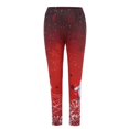 thumbnail image 6 of Baqcunre Women's Christmas Printed High Waist Leggings Skinny Exercise Yoga Pants Pants for Women 2023 Christmas Pant Yoga Pants Women Women's Pants,Red,Size M, 6 of 8