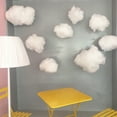 thumbnail image 4 of Topbathy 2Pcs White Cloud Ornament Hanging Decor for Home Decoration with Lovely Color and Maximum Endurance, 4 of 8