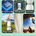 thumbnail image 5 of Altavoz Bluetooth Inalámbrico Portátil para Exteriores con Luz Ambiental RGB, Reproductor de Música para Camping y Picnic., 5 of 5