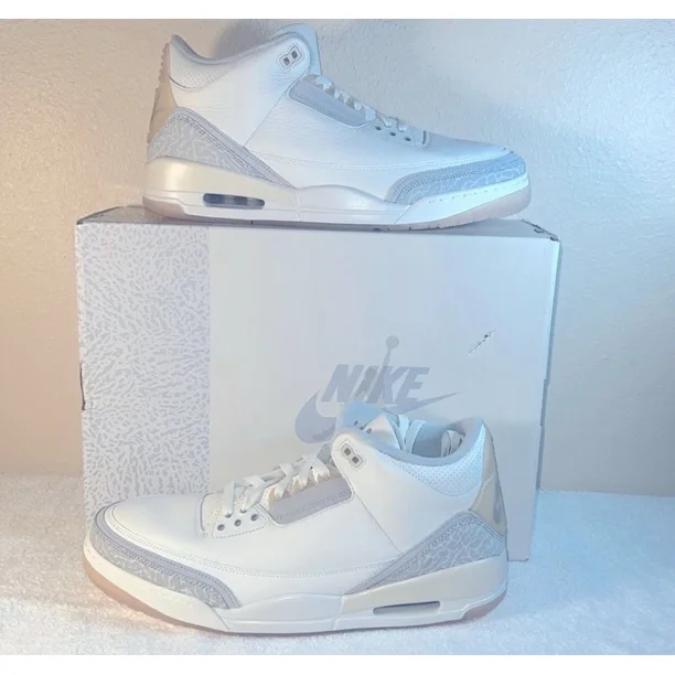 Ni - ke Size 13 - Air Jordan 3 Retro Craft Ivory Ni - ke (FJ9479-100) Men's Shoes New