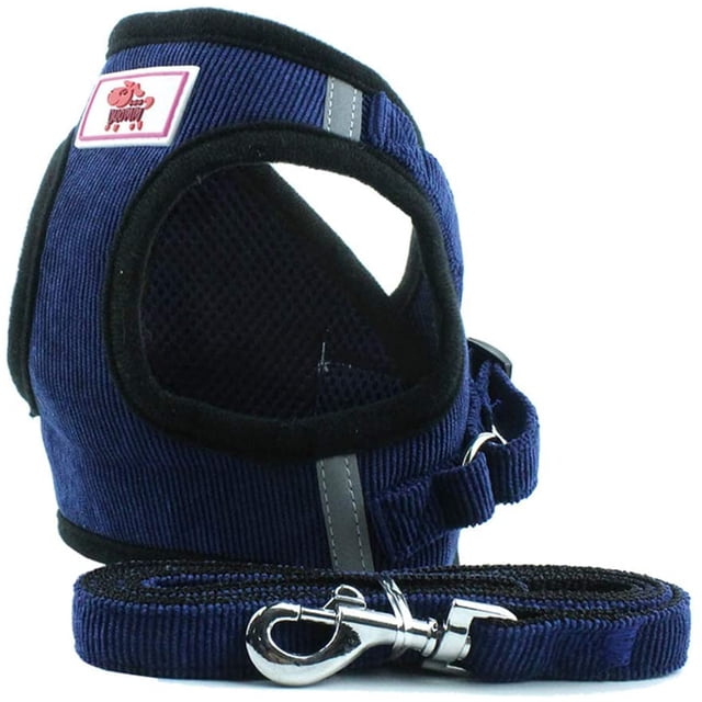 Harnais pour Animaux de Compagnie en Tissu Mesh Soft Training pour Chiots Chats