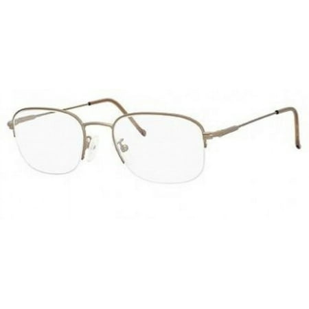 Elasta 7033 Semi-Rimless Rectangular Bakelite Eyeglasses