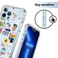 thumbnail image 5 of Vintage Singer Clear Case for iPhone 13 Pro,Aesthetic Art Design Case for Men Women,Unique Soft Transparent TPU Bumper Case Cover, 5 of 5
