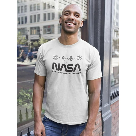 NASA The Nasa Components Men T-Shirt, Male Medium
