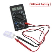 DT 830B LCD Voltmeter Ammeter Ohm Digital Multimeter Leads Electric Battery S4G6
