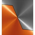 thumbnail image 3 of Ambesonne Orange Grey Duvet Cover Set, Machinery Modern 3D, Queen, Orange Grey, 3 of 6