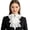 White, variant on Adjustable Victorian Detachable Collar Black White Lace Neckpiece Prom Wedding Costume Accessory