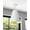 White, variant on Aiwen Mid Century Semi Flush Mount Ceiling Light White Cone Metal Shade Farmhouse Ceiling Lighting For Bedroom Kitchen Island Living Room Hallway
