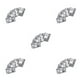 thumbnail image 1 of Seitruly 100 Uds. Envolturas de papel de aluminio almohadilla de algodón removedor de remojo de arte de uñas herramientas de eliminación de esmalte de Type1 NO1 Seitruly CBP046361, 1 of 4