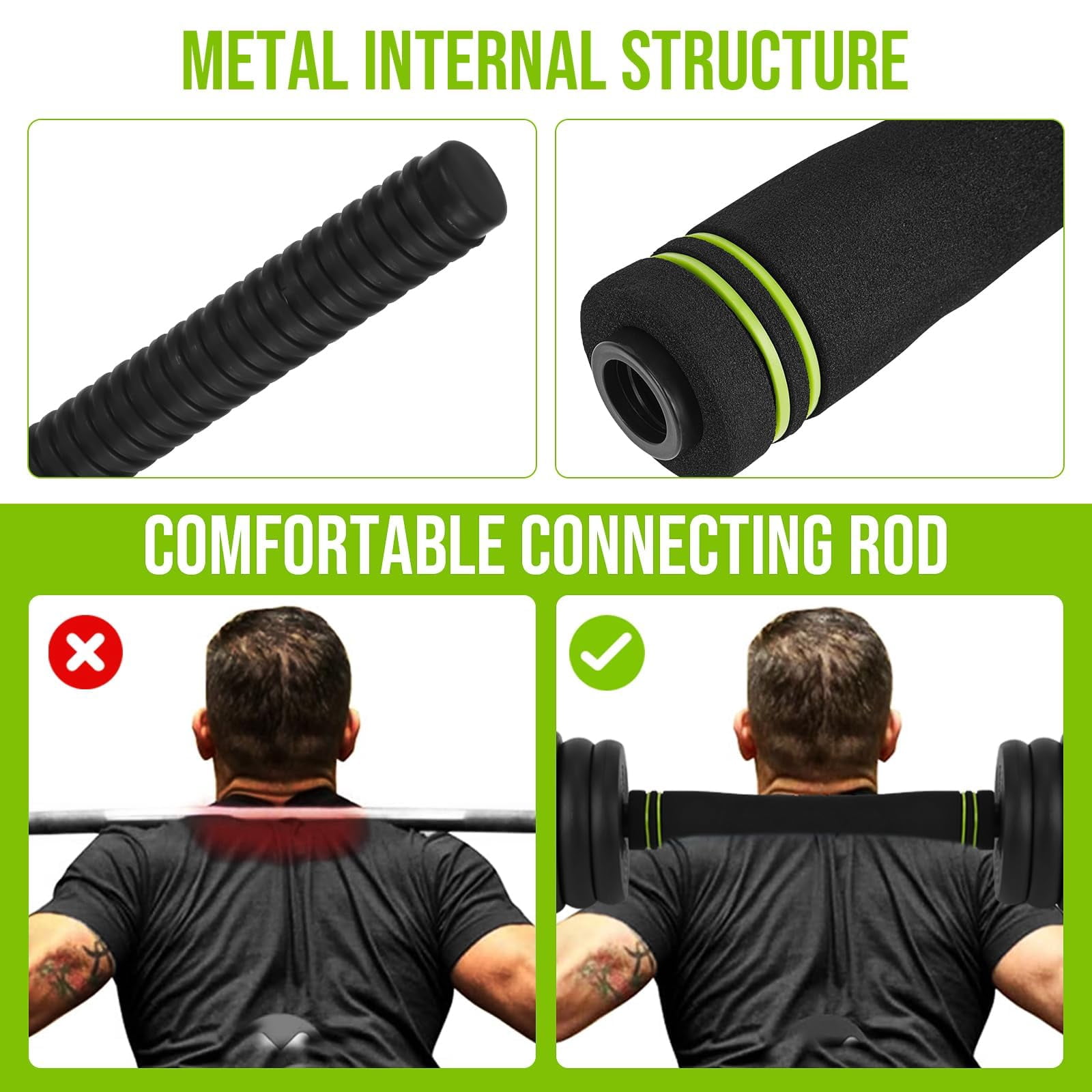 Yeshouse 44Lbs Adjustable 4-In-1 Dumbbell Set, Sand Filled PE Dumbbells with Kettlebell Combo Multi-Function Strength Training Weights Home Gym Equipment for Bench Press Squats and Push-Up Handles