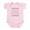 Petal Pink, variant on CafePress - Monkeys Body Suit - Baby Light Bodysuit, Size Newborn - 24 Months