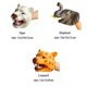 thumbnail image 5 of Hand Puppets Dinosaur head Model Toy T-Rex Dino Jurass Shark Tiger Park Dolls Dinosaur Worlds Soft Plush Toy for Boys Kids Gifts, 5 of 5