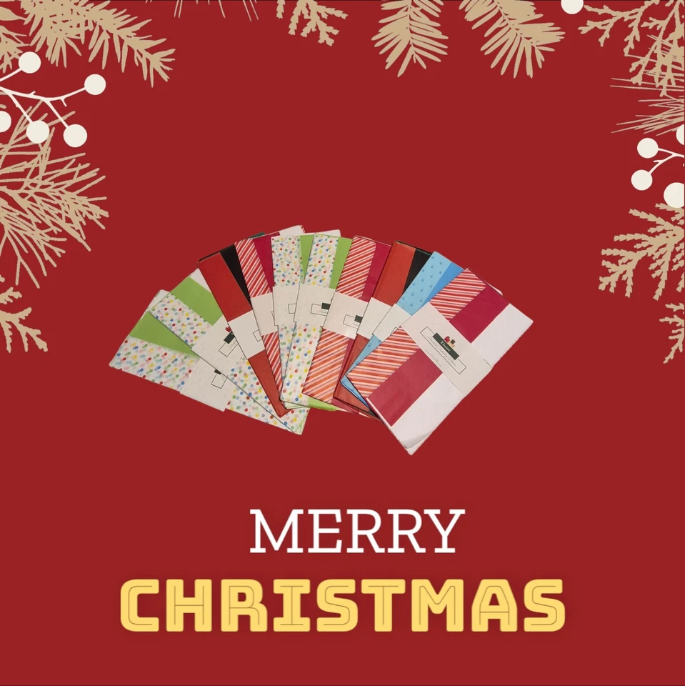 CIRCLE- Tissue Paper Gift Wrap 200 Sheets 16.5 In. × 24 Inch Birthdays Diy Craft Holiday
