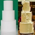 thumbnail image 3 of Lubelski Foam Layer Cake Dummy DIY Fondant Party Modelling Craft Mould Kitchen Accessory, 3 of 9