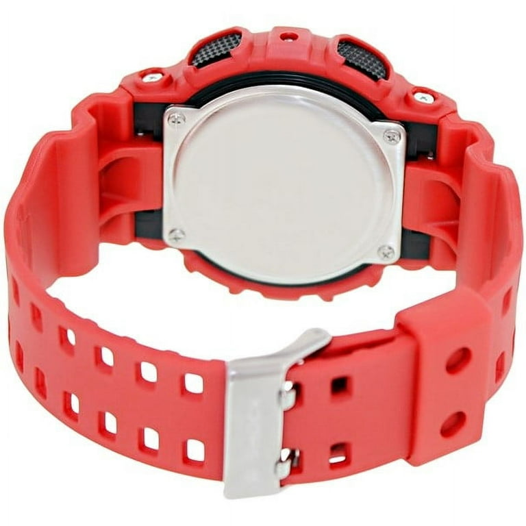 Casio G-SHOCK Men's XL Series Quartz Watch, Red Resin, 200M Casio G-SHOCK Men's XL Series Quartz Watch, Red Resin, 200M