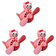 thumbnail image 1 of Ambientador Coche Gato Giratorio Hélice Aire Difusor Perfume Rosa, 1 of 4